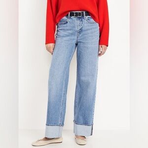 Old Navy Cuff High-Rise Jeans